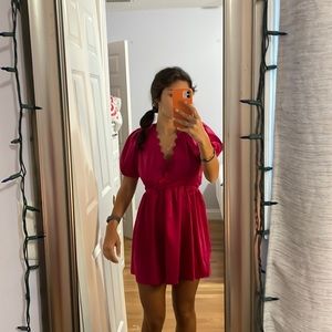 Storia pink mini dress ( size small )